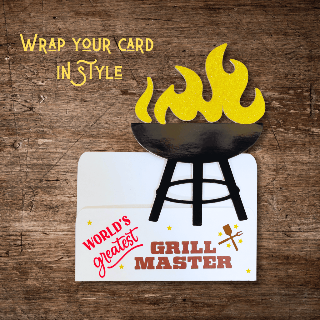 Gift Card Wrap ~ Grill Master - LazorInk