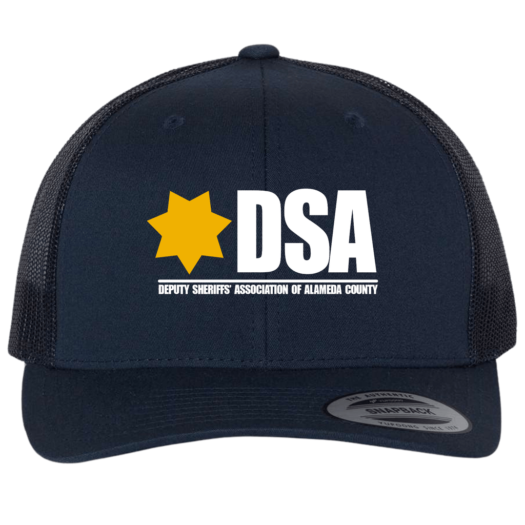 Retro Trucker Hat - DSA+Star - LazorInk